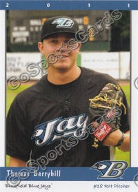 2011 Bluefield Blue Jays Thomas Berryhill