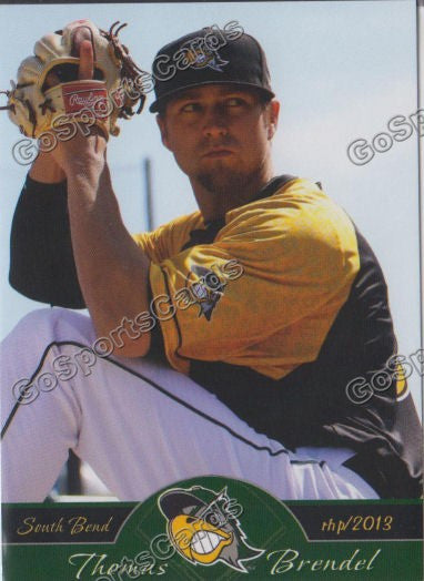 2013 South Bend Silverhawks Thomas Brendel