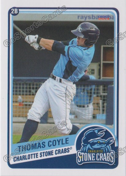 2014 Charlotte Stone Crabs Tommy Thomas Coyle