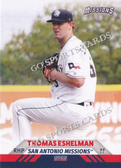 2022 San Antonio Missions Thomas Tom Eshelman