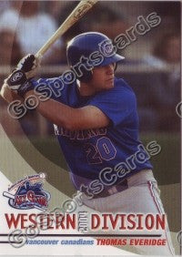 2004 GrandStand Northwest League All Star Thomas Everidge