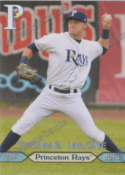 2014 Princeton Rays Thomas Milone