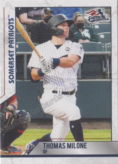 2021 Somerset Patriots Thomas Milone