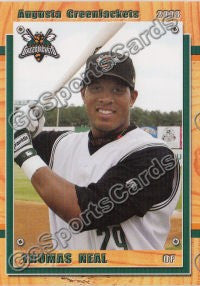2008 Augusta GreenJackets Thomas Neal