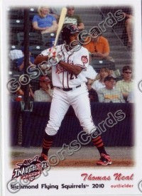 2010 Richmond Flying Squirrels Thomas Neal