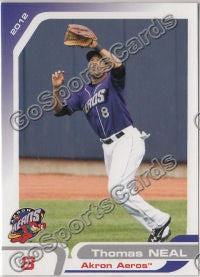 2012 Akron Aeros Thomas Neal