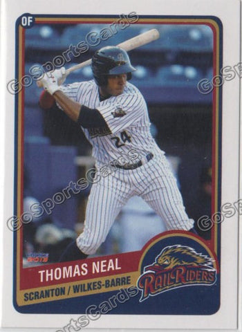 2013 Scranton Wilkes Barre RailRiders Thomas Neal