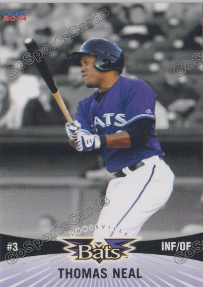 2014 Louisville Bats Thomas Neal