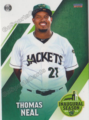 2018 Augusta GreenJackets Thomas Neal