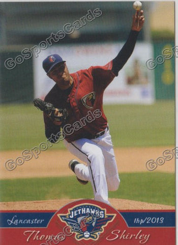 2013 Lancaster JetHawks Tom Tommy Thomas Shirley