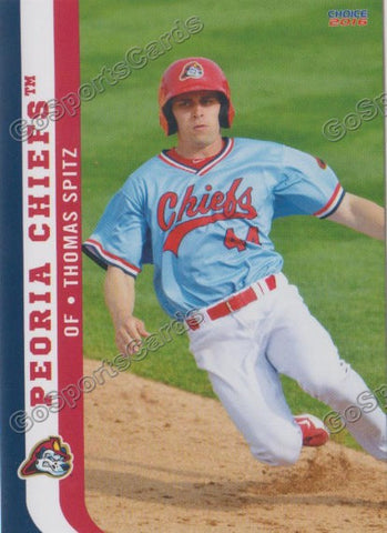 2016 Peoria Chiefs Thomas Spitz