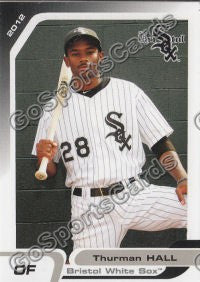 2012 Bristol White Sox Thurman Hall