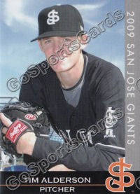 2009 San Jose Giants Tim Alderson