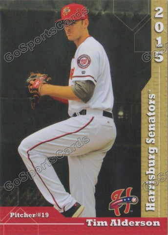 2015 Harrisburg Senators Tim Alderson