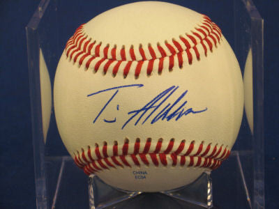 Tim Alderson signed Baseball Auto