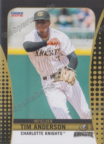 2016 Charlotte Knights Tim Anderson