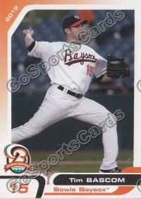 2012 Bowie Baysox Tim Bascom