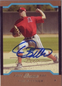 Tim Bittner 2004 Bowman Gold (Autograph)