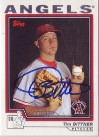 Tim Bittner 2004 Topps Traded (Autograph)