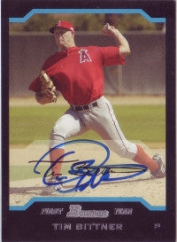 Tim Bittner 2004 Bowman (Autograph)