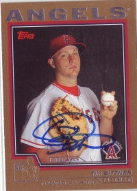 Tim Bittner 2004 Topps Traded Gold #'ed to 2004 (Autograph)