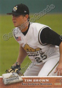 2007 San Antonio Missions Tim Brown