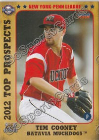 2012 New York Penn League Top Prospects NYPL Tim Cooney