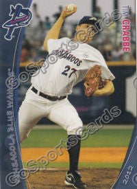 2012 Pensacola Blue Wahoos Tim Crabbe