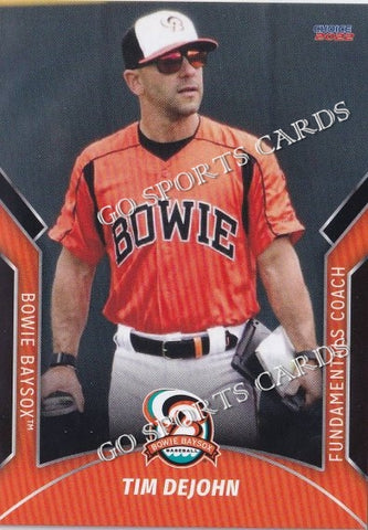 2022 Bowie Baysox Tim Dejohn