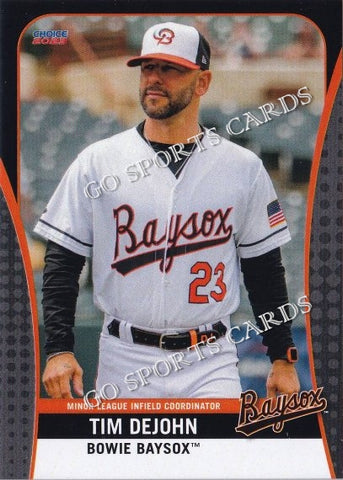 2023 Bowie Baysox Tim DeJohn