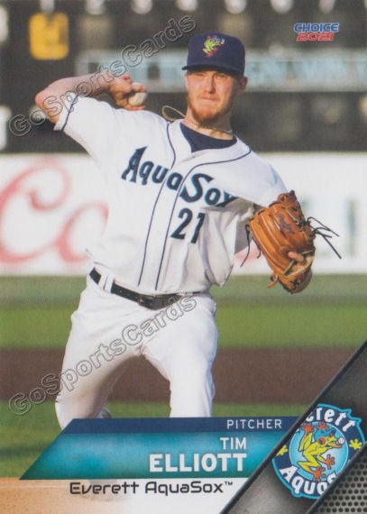 2021 Everett AquaSox Tim Elliott