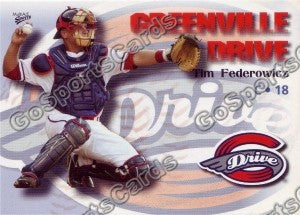 2009 Greenville Drive Tim Federowicz
