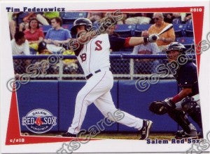 2010 Salem Red Sox Tim Federowicz