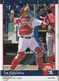 2011 Portland Sea Dogs Tim Federowicz