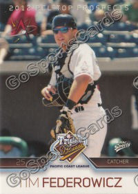 2012 Pacific Coast League Top Prospect PCL Tim Federowicz