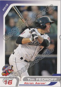 2012 Akron Aeros Tim Fedroff