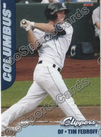 2012 Columbus Clippers Tim Fedroff