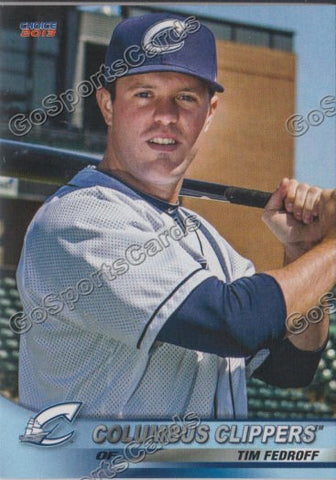2013 Columbus Clippers Tim Fedroff