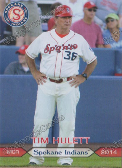 2014 Spokane Indians Tim Hulett