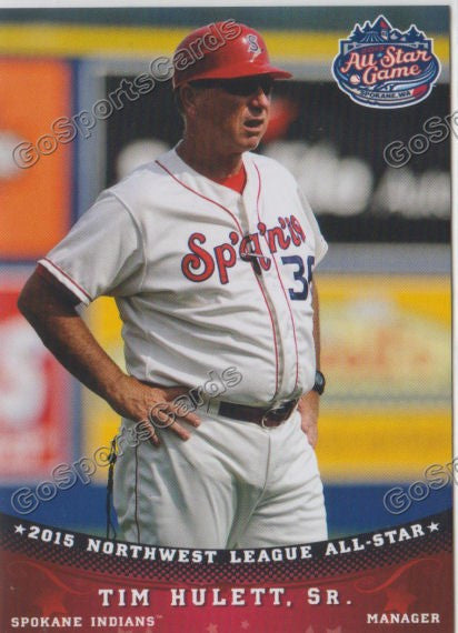 2015 Pioneer Northwest League All Star R Tim Hulett Sr