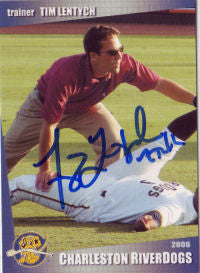 Tim Lentych 2006 Charleston RiverDogs (Autograph)