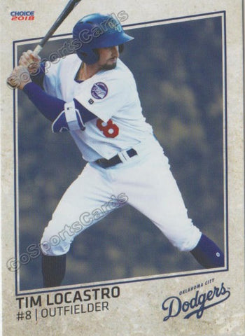 2018 Oklahoma City Dodgers Tim Locastro