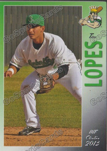 2013 Clinton Lumberkings Tim Lopes