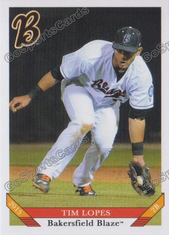 2015 Bakersfield Blaze Tim Lopes