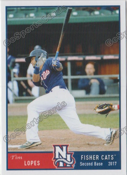 2017 New Hampshire Fisher Cats Tim Lopes