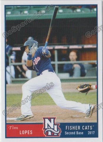 2017 New Hampshire Fisher Cats Tim Lopes