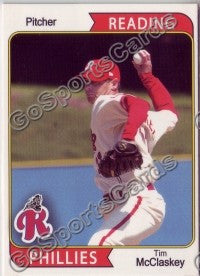 2007 Reading Phillies #17 Tim McClaskey