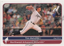 2012 Northwest Arkansas Naturals Tim Melville