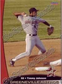 2005 Greeneville Astros Timmy Johnson