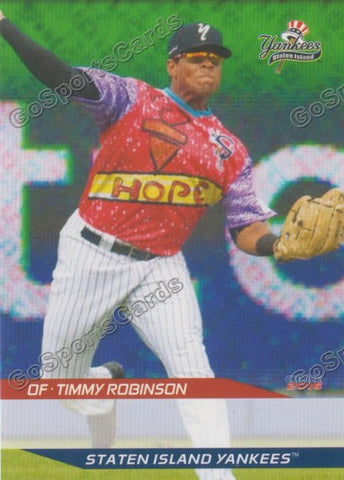 2016 Staten Island Yankees Timmy Robinson